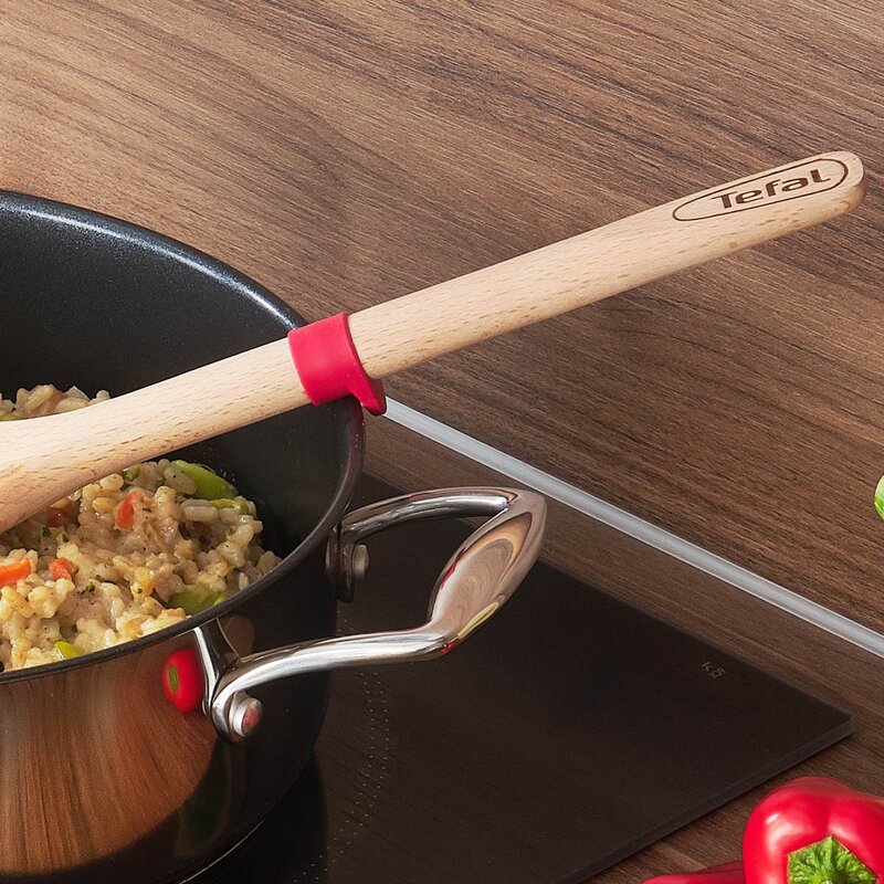 Tefal Ingenio Wood stekspade perforerad 33 cm