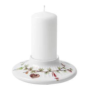 Kähler Hammershøi Christmas Blockljusstake 13 cm Vit 