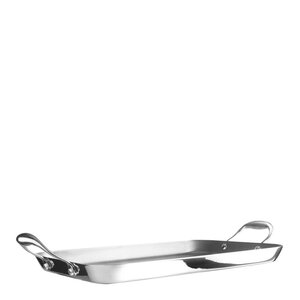 Ibili Stekplatta/grillplatta i stål 38x25 cm