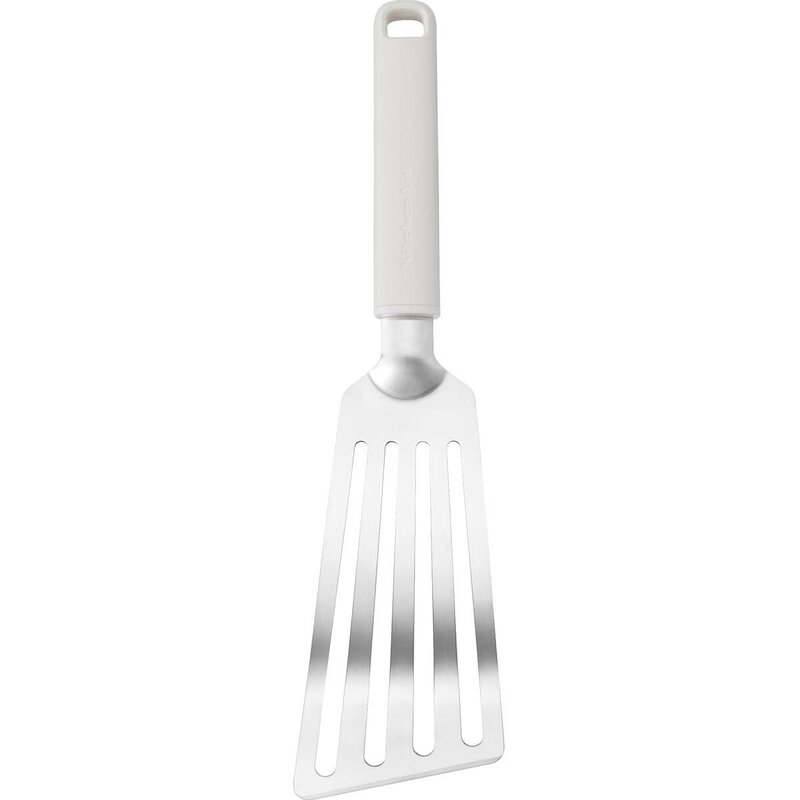 KitchenAid Classic stekspade perforerad 32 cm porcelain white
