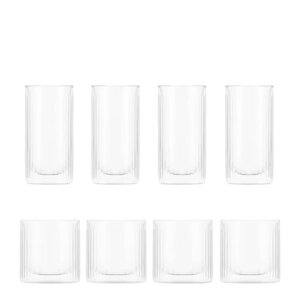 Bodum Douro Bar ginglas + whiskyglas 30 cl 8 delar