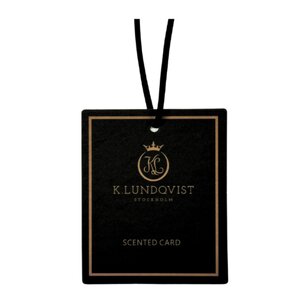 K. Lundqvist Stockholm Doftkort white pearls
