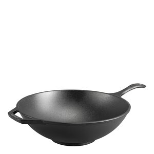 Lodge Cast Iron Chef Collection wokpanna i gjutjärn 32 cm