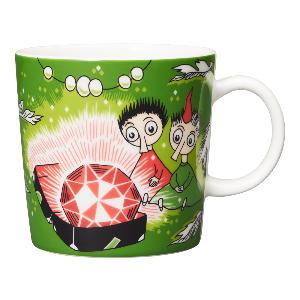 MoominArabia Muminmugg Tofslan och Vifslan Röd Rubin