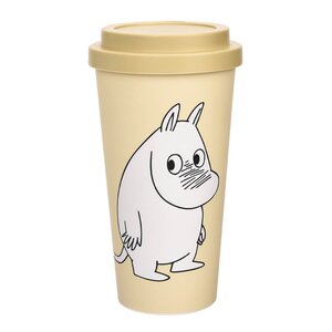 Nordicbuddies Mumin rese­mugg 45 cl Mumin blyg beige