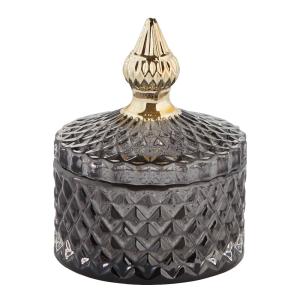 Lene Bjerre Miya burk 10,5 cm mörkgrå