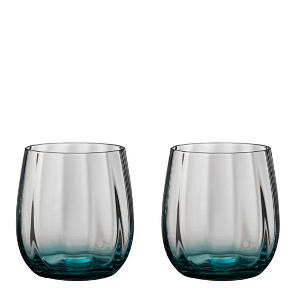 Aida Søholm Sonja Vattenglas 30 cl 2-pack Petrol blue 