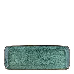 Bitz Serveringsfat Rektangulärt 39x14 cm Grön/Svart
