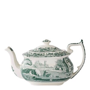 Spode Heritage Green Italian tekanna 1,1 L grön/vit