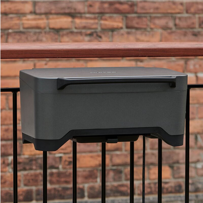 Morsø Balcone elgrill 45,1x27x17,6 cm mörk antracitgrå