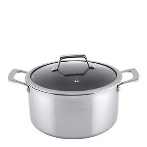 Haws Santo gryta med lock 5,8 L beläggning stål/svart