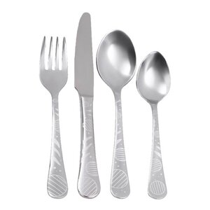 Thomas Lolly barnbestick 4 delar silver