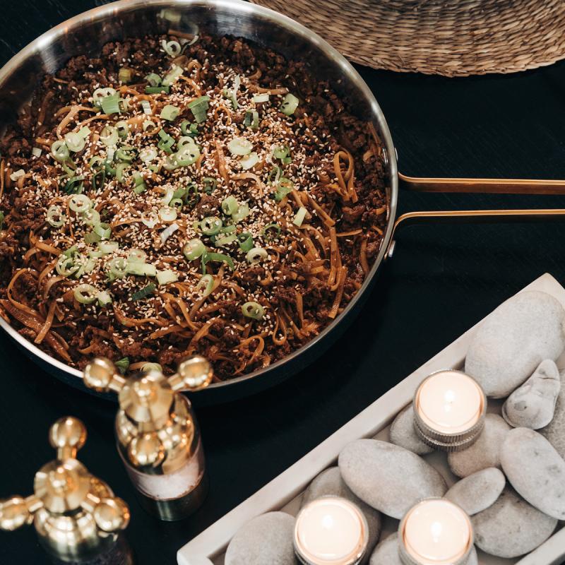 Vargen & Thor Arvet Modell XB stekpanna 28 cm matt svart