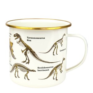Gift Republic Emaljmugg 50 cl dinosaurier