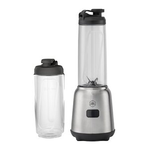 OBH Nordica Mix & Move blender med två behållare 0,6 L 300W stål