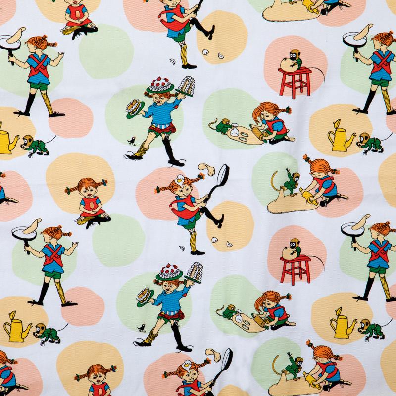 Martinex Pippi L bakar Förkläde 70x70 cm Flerfärgad