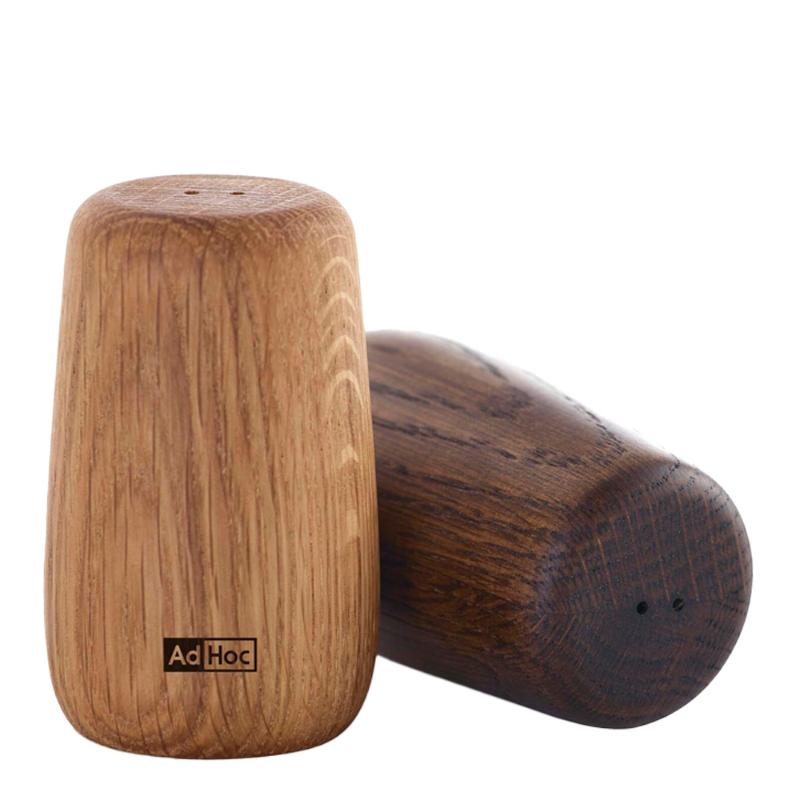 AdHoc Yoko Salt- & pepparströare 7,5 cm 2-pack Brun