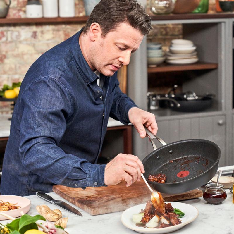 Jamie Oliver 28 cm Tefal Cook-s Classic Stekpanna HA