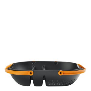 Fiskars Skördkorg 61x38,8x13,7 cm svart/orange