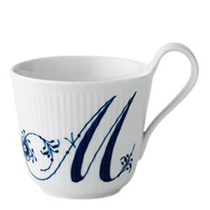 Royal Copenhagen Blue Fluted Pl Alphabet Mugg 33 cl M