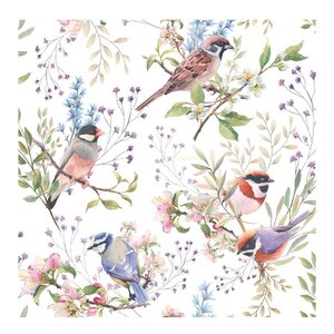 Ambiente Servett 33x33 cm 20-pack Busy Birds