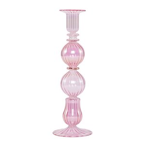 Moonlight Copenhagen Illume ljusstake 25 cm ros/rosa
