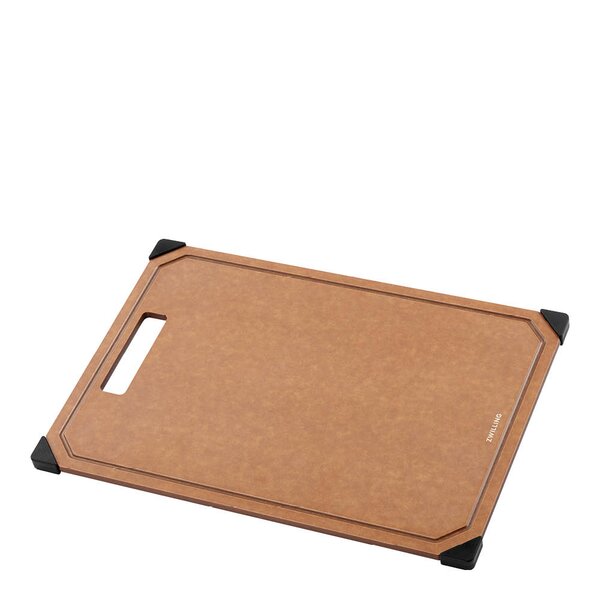 Zwilling Skärbräda 37x25 cm träfiber brun