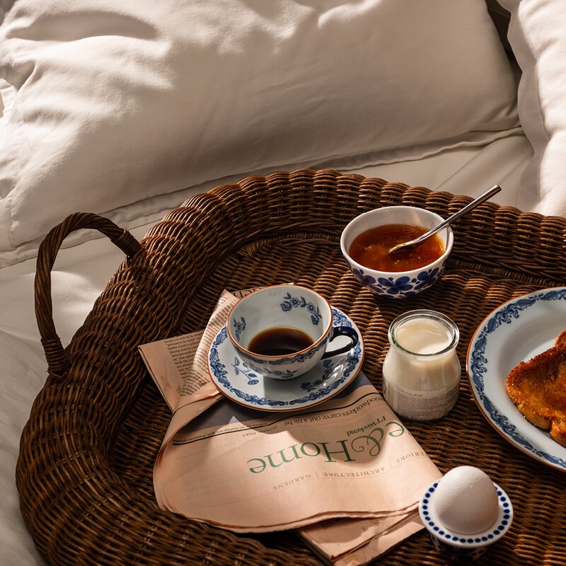 Rörstrand Mon Amie liten skål 10 cm blå/vit