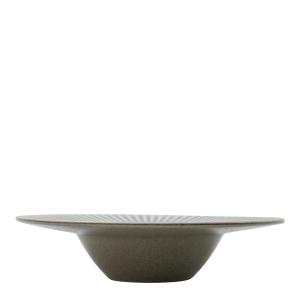 House Doctor Pleat Pastatallrik 26 cm Grå/Brun