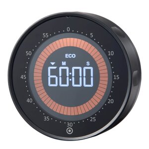 Dorre Diana digital timer 0–60 min svart