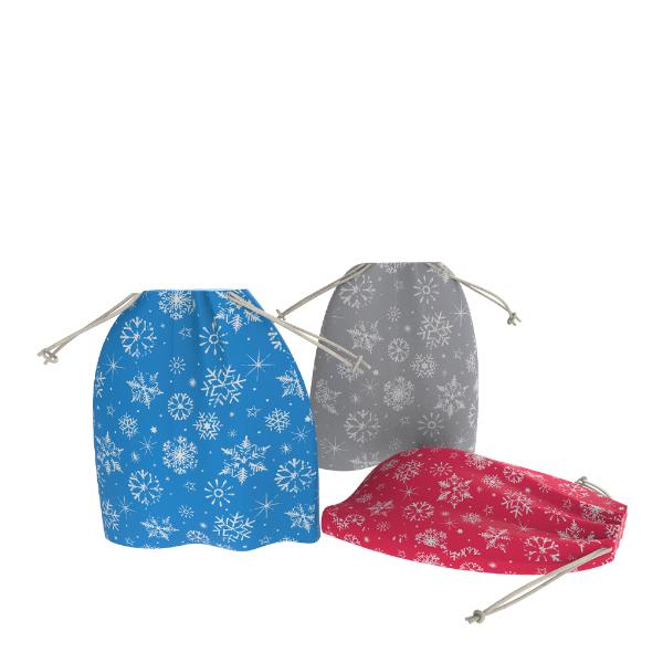 Frukt & Gröntpåse 3-pack Vinterprint