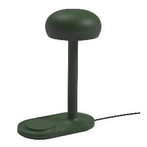 Eva Solo Emendo lampa med trådlös Qi-laddare 29 cm emerald