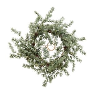 Lene Bjerre Cedille gran krans LED-ljus 60 cm grön