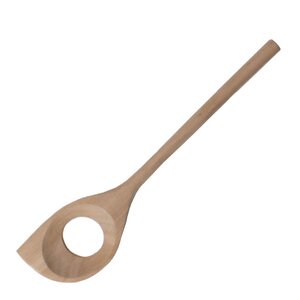 Sögne Home Fred träslev med hål 30 cm akacia natural