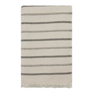 Meraki Handduk 70x140 cm offwhite/svart
