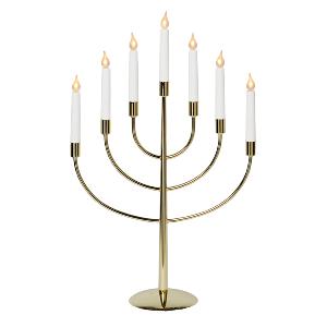 Star Trading Titus adventsljusstake 7 ljus mässing