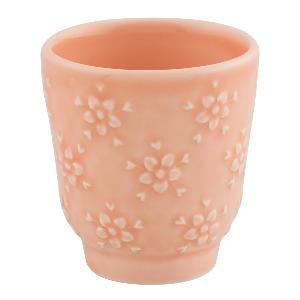 Bordallo Pinheiro Flora mugg 10 cl rosa