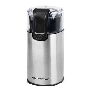 EMERIO Kaffekvarn 60 g rostfritt stål