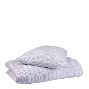 Home by Ilse Jacobsen Bedding Collection bäddset 140x220 cm + 63x60 cm powder blue stripes