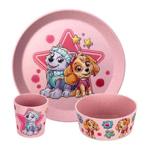 Koziol Connect barnservis 3 delar Pink Paw Patrol