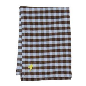 A World of Craft Maria kökshandduk 50x70 cm ljusblå/brun