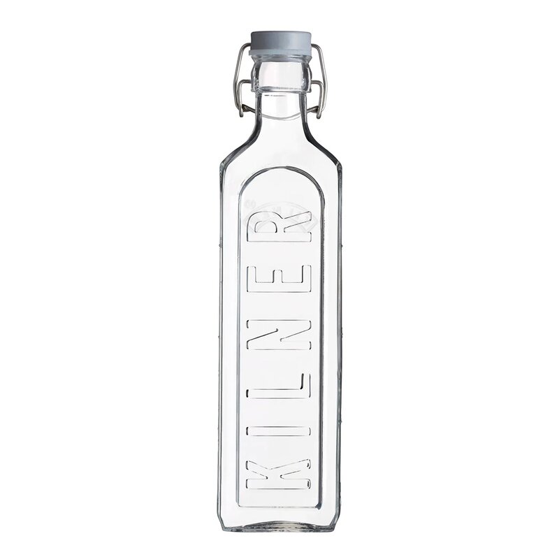 Kilner Patentflaska fyrkantig 1 L glas