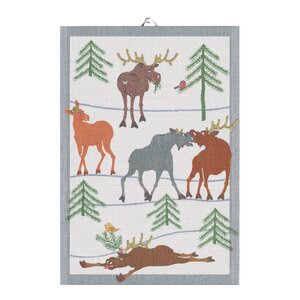 Ekelund Clumsy Moose handduk 35x50 cm
