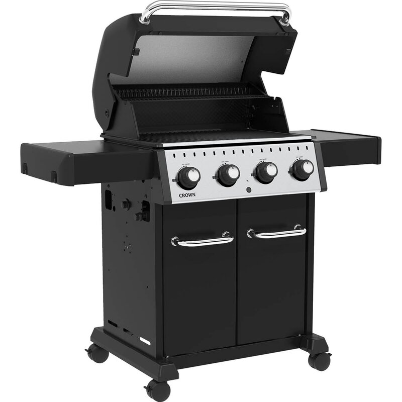 Broil King Crown 420 gasolgrill med fyra brännare
