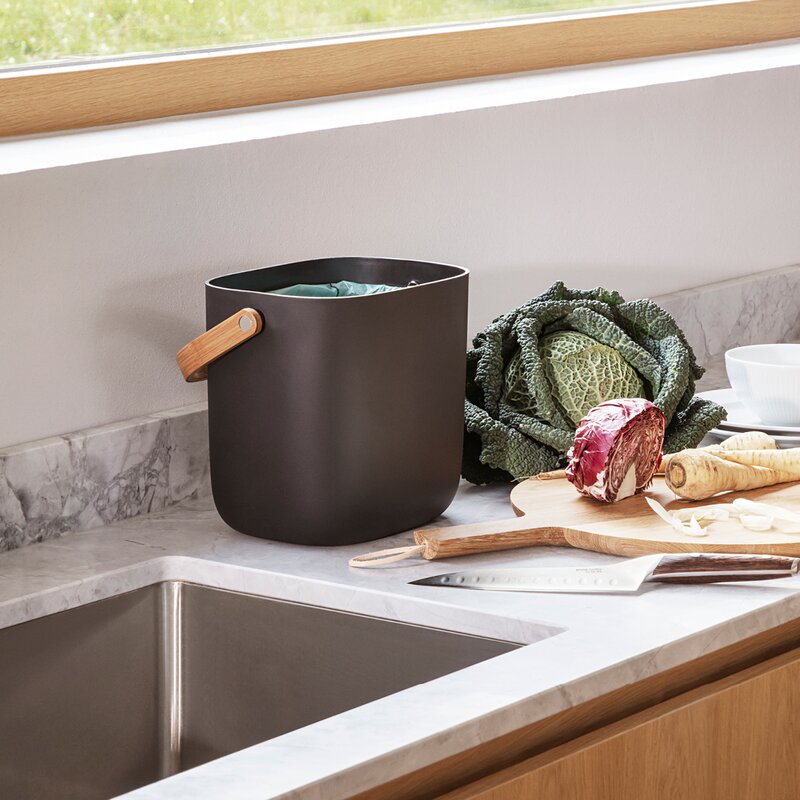 Eva Solo Reflect sopsorteringshink 6 L svart