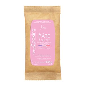 ScrapCooking Sockerpasta 250 g rosa