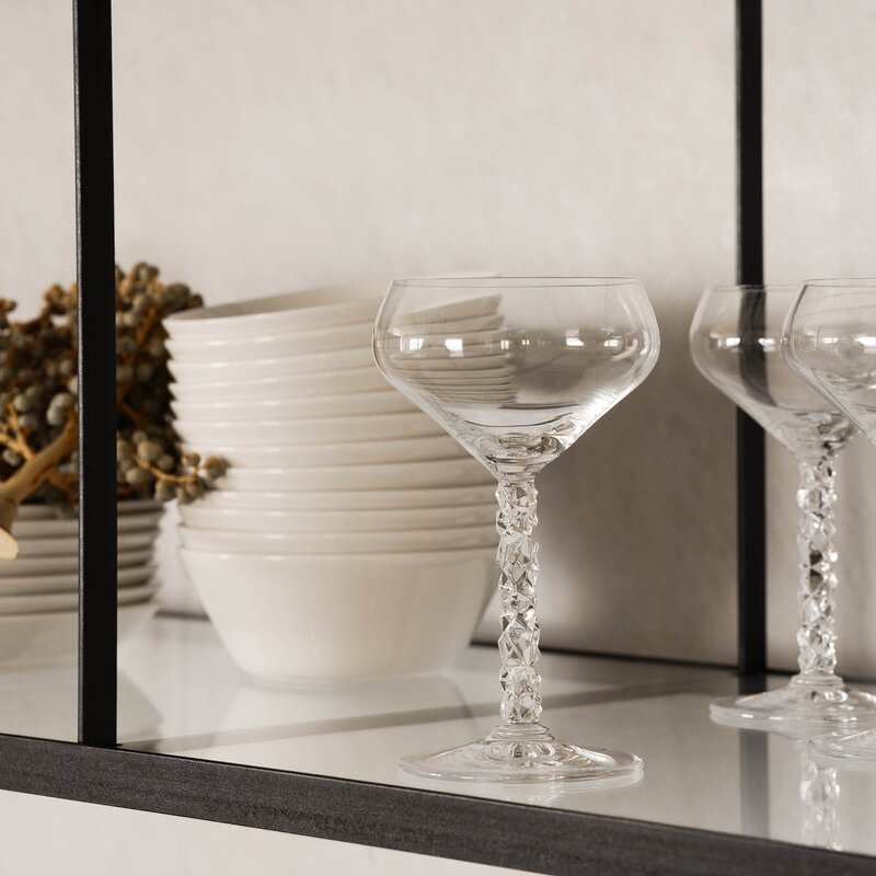 Orrefors Carat Coupe Champagneglas 25 cl 2-pack