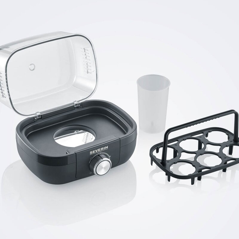 Severin Äggkokare EK3166 med elektronisk styrning 6 ägg svart