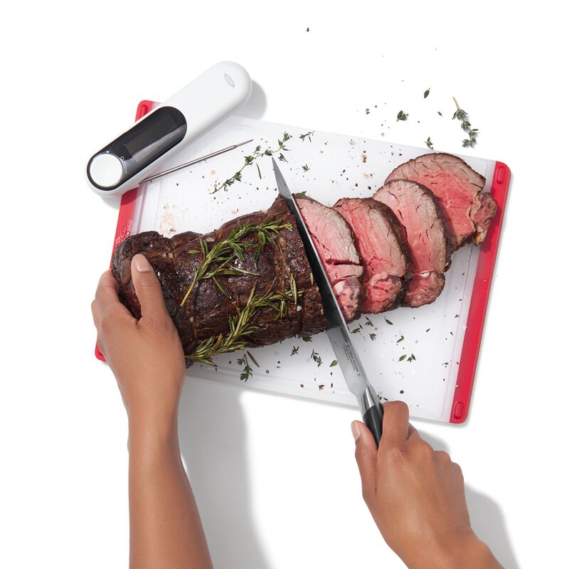Oxo Skärbräda 33x23 cm 3-pack blå/grön/röd