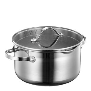 Sabor Optimal gryta med beläggning 4,6 L blank